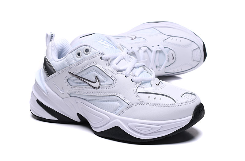 2020 Nike M2K Tekno White Black For Women - Click Image to Close